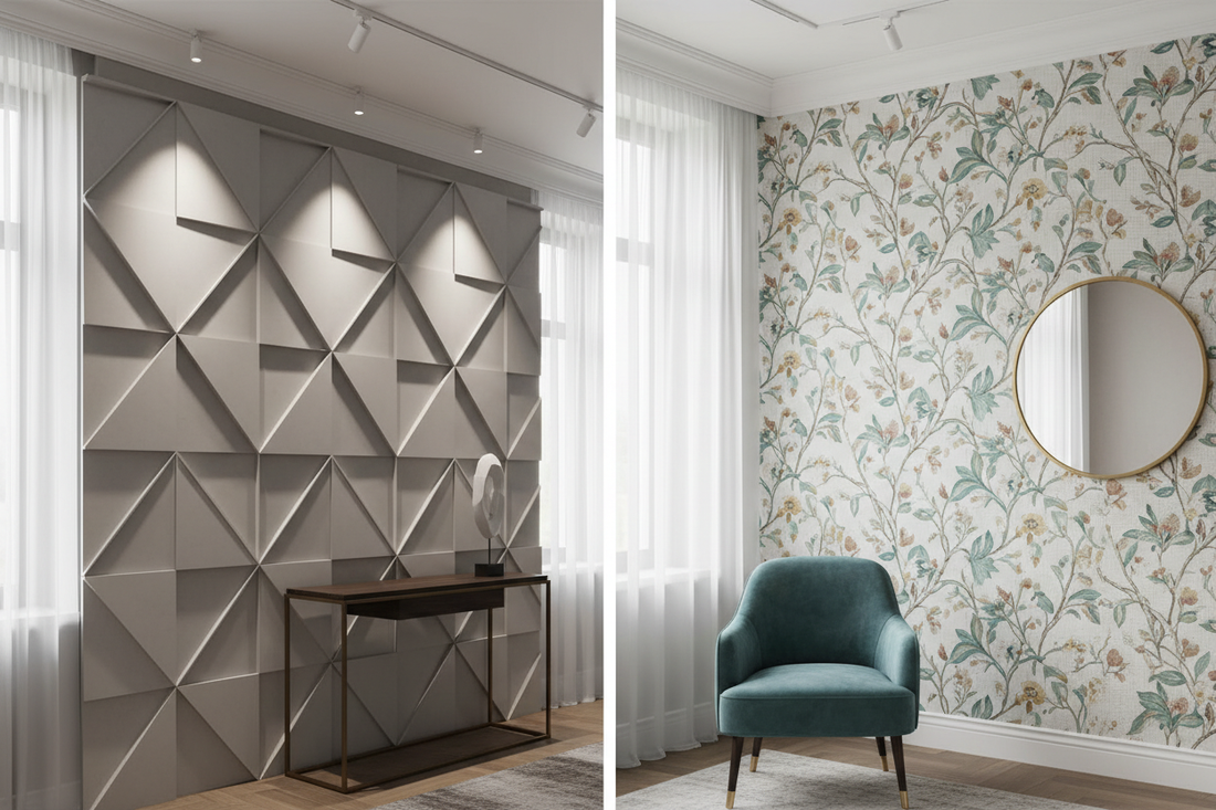 3D Wall Panels vs Wallpaper: Which Is Better for Your Home?