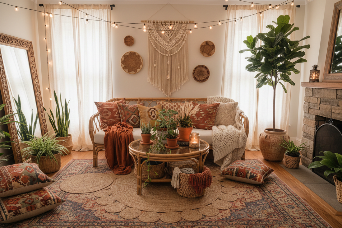 Boho Home Decor Ideas for Cozy Spaces