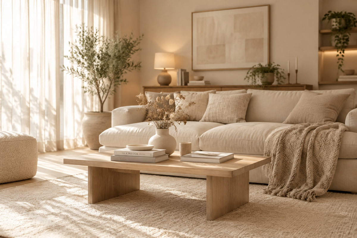 How to Create a Calm and Comfortable Living Room