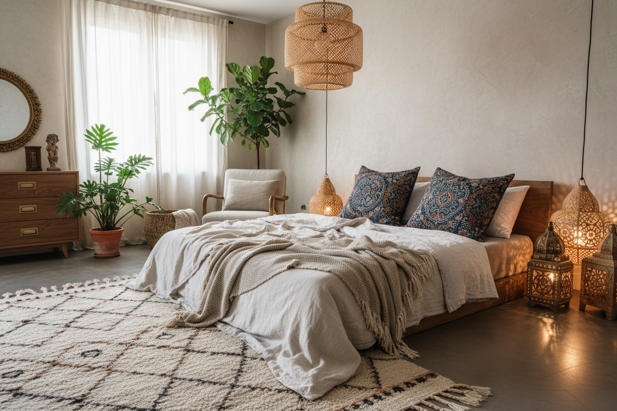 Global Bedroom Decor Ideas for a Relaxing Space