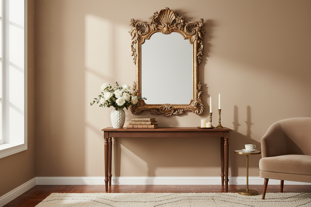 How to Decorate with Vintage Mirrors