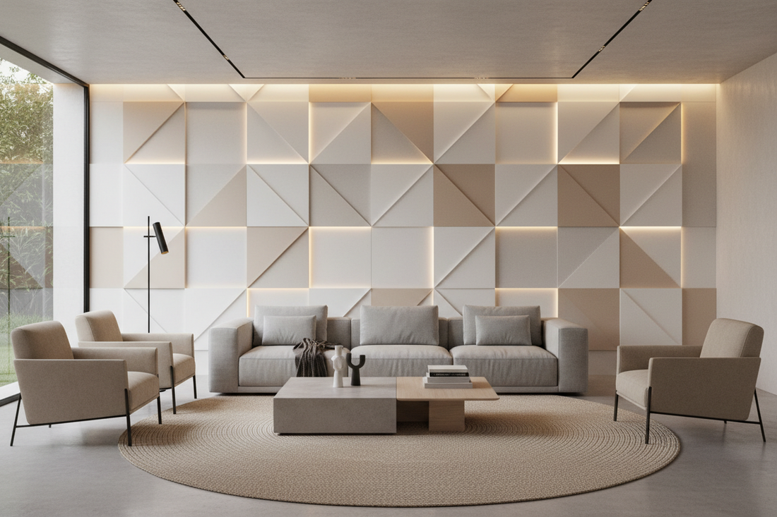 Modern Wall Panel Trends: 3D, PET Felt & Wood Panels
