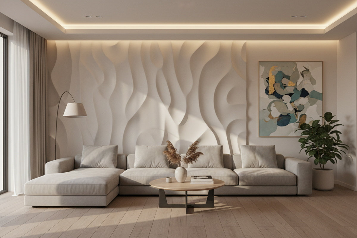 10 ideas impresionantes de diseño de interiores con paneles de pared 3 ...