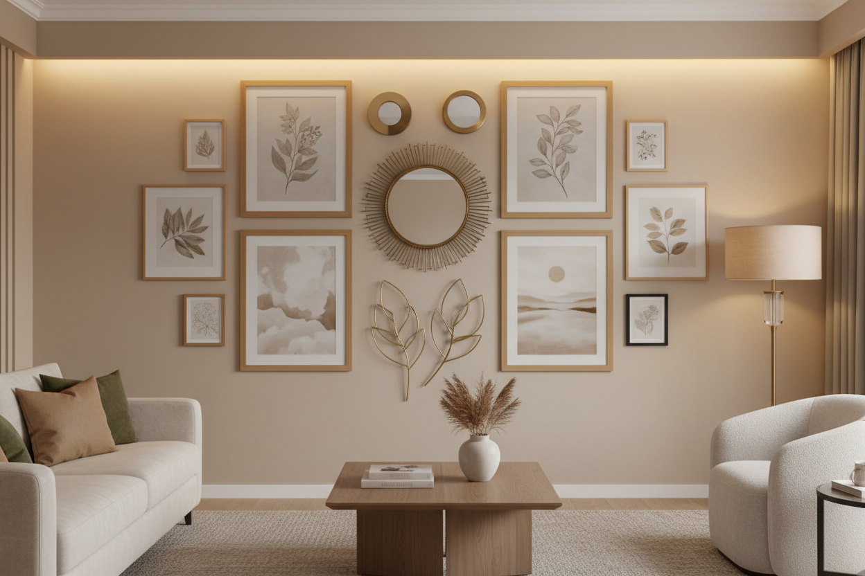 How to Choose the Perfect Wall Decor for Your Living Room