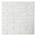 3D Brick Wall Panels | White Decorative Panels